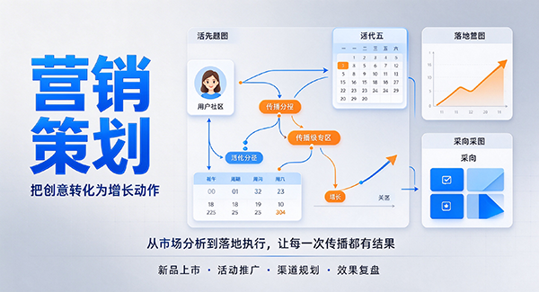 北塔区营销策划